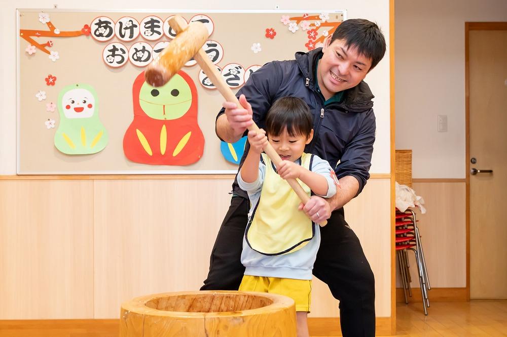 餅つき