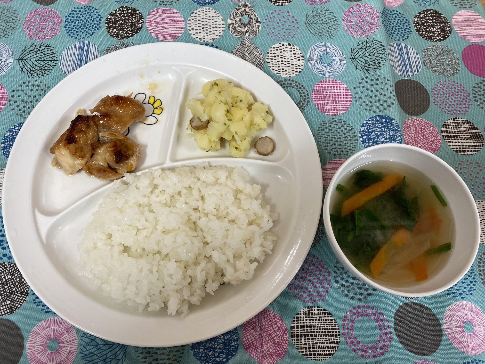 鶏肉のマーマレード煮/【離乳食】鶏肉の煮物