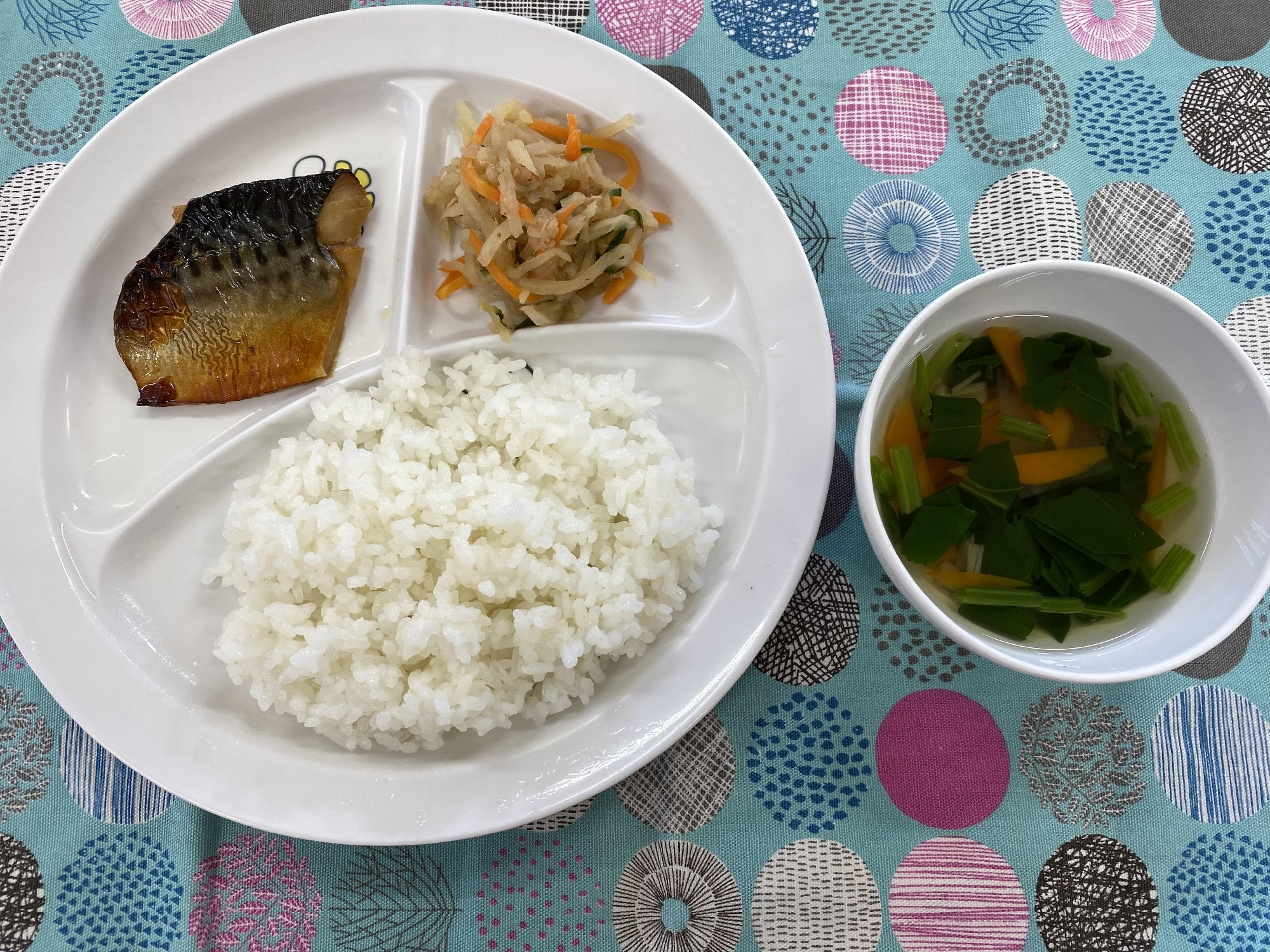 鯖のカレー醤油焼き