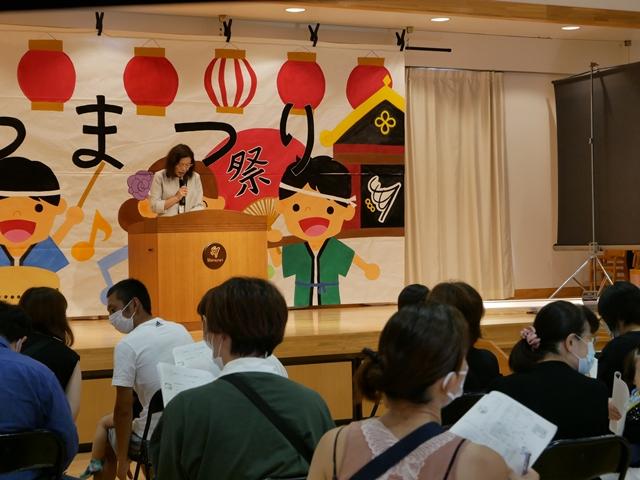 7/31(土) 入園説明会・未就園児夏祭りを行いました。