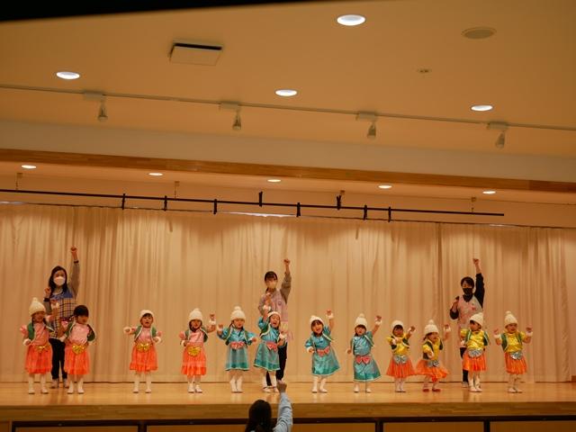 2/7(火)~2/9(木) おゆうぎ会 予行が行われました。