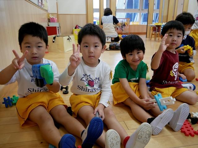9/9(木) つくしA組 音楽あそび