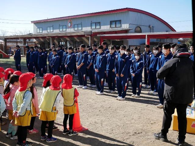 12/17(火)・18(水) 三和中学3年生 家庭科郊外学習幼稚園訪問
